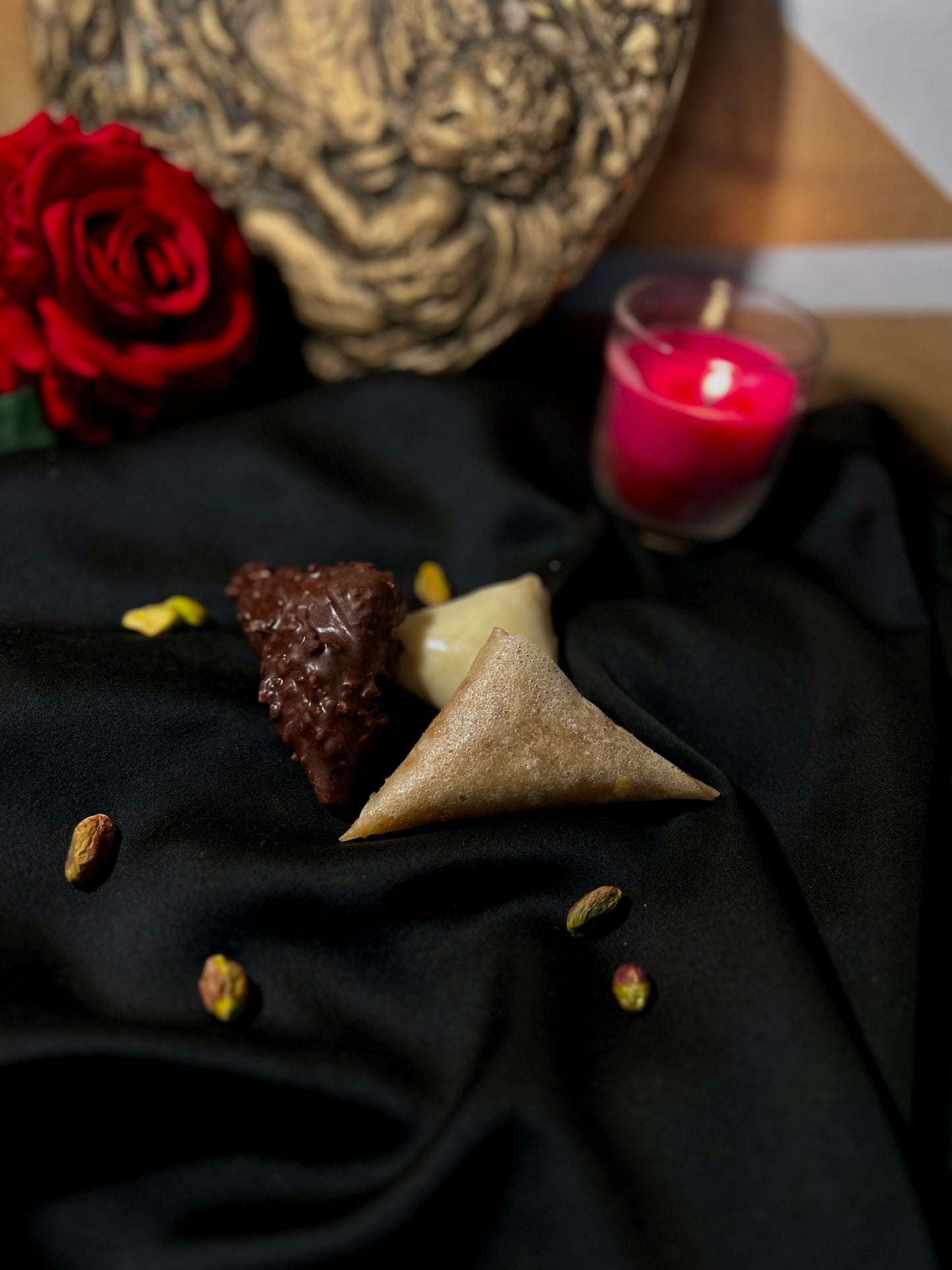 Cuore di Sfoglia al Cioccolato e Mandorle